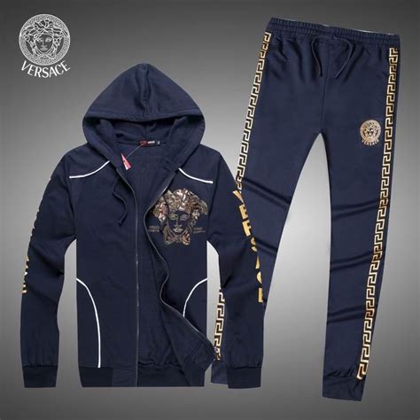 vintage versace mens sweater|men's Versace jogging suit.